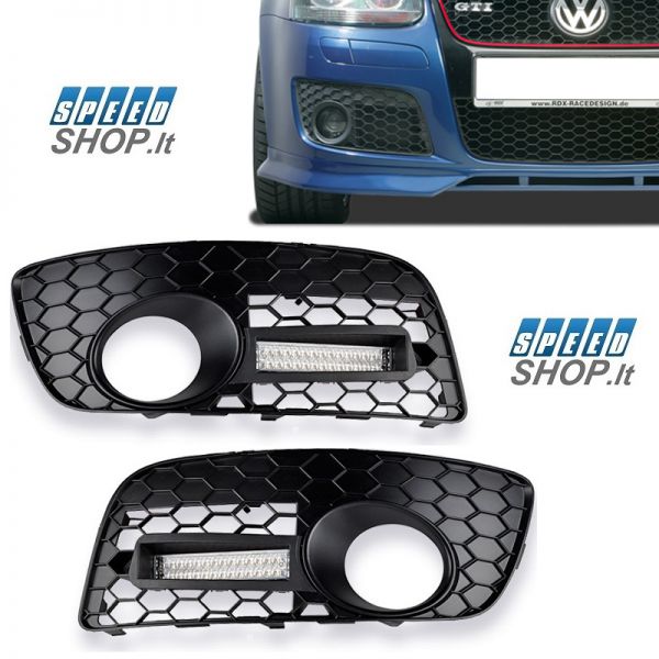 Golf 5 GTI LED dienos šviesos žibintai